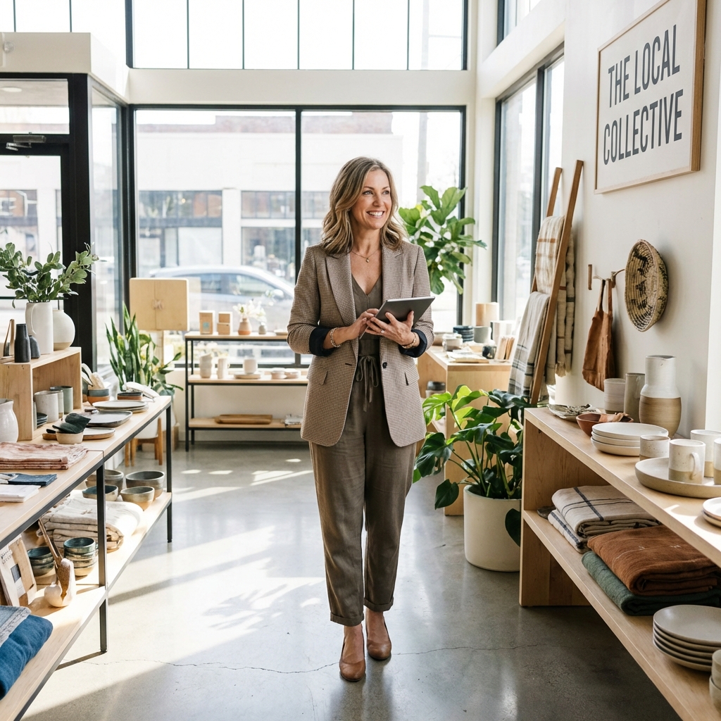 Retail & Small Business website example